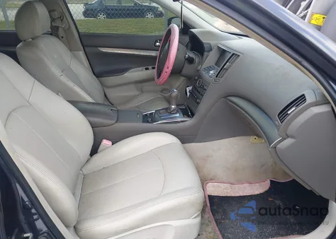 2012 Infiniti G25 Journey from USA, damaged, VIN JN1DV6AP8CM700978